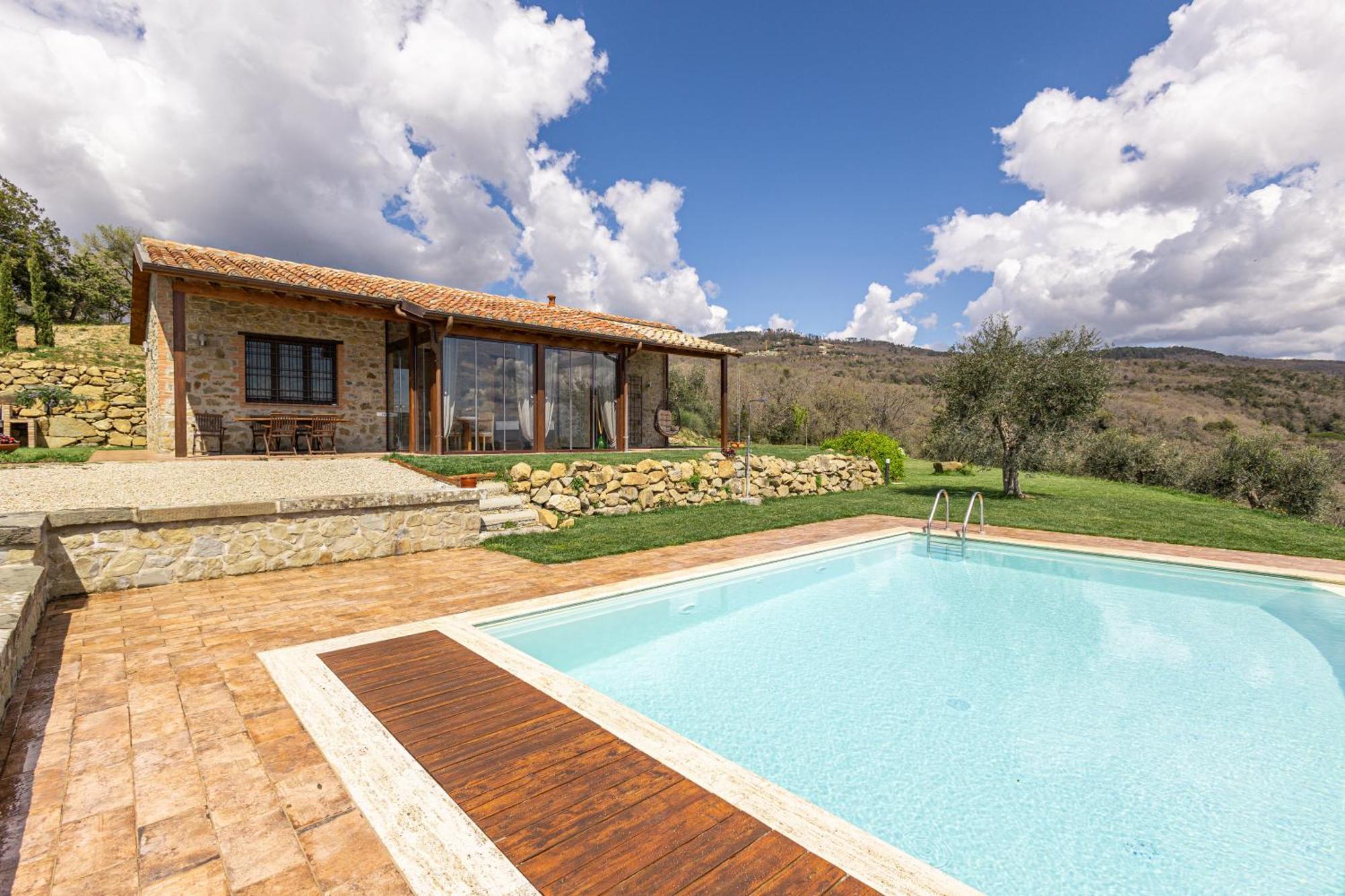 Di Colle In Colle - Country House With Private Pool トゥオーロ・スル・トラジメーノ エクステリア 写真
