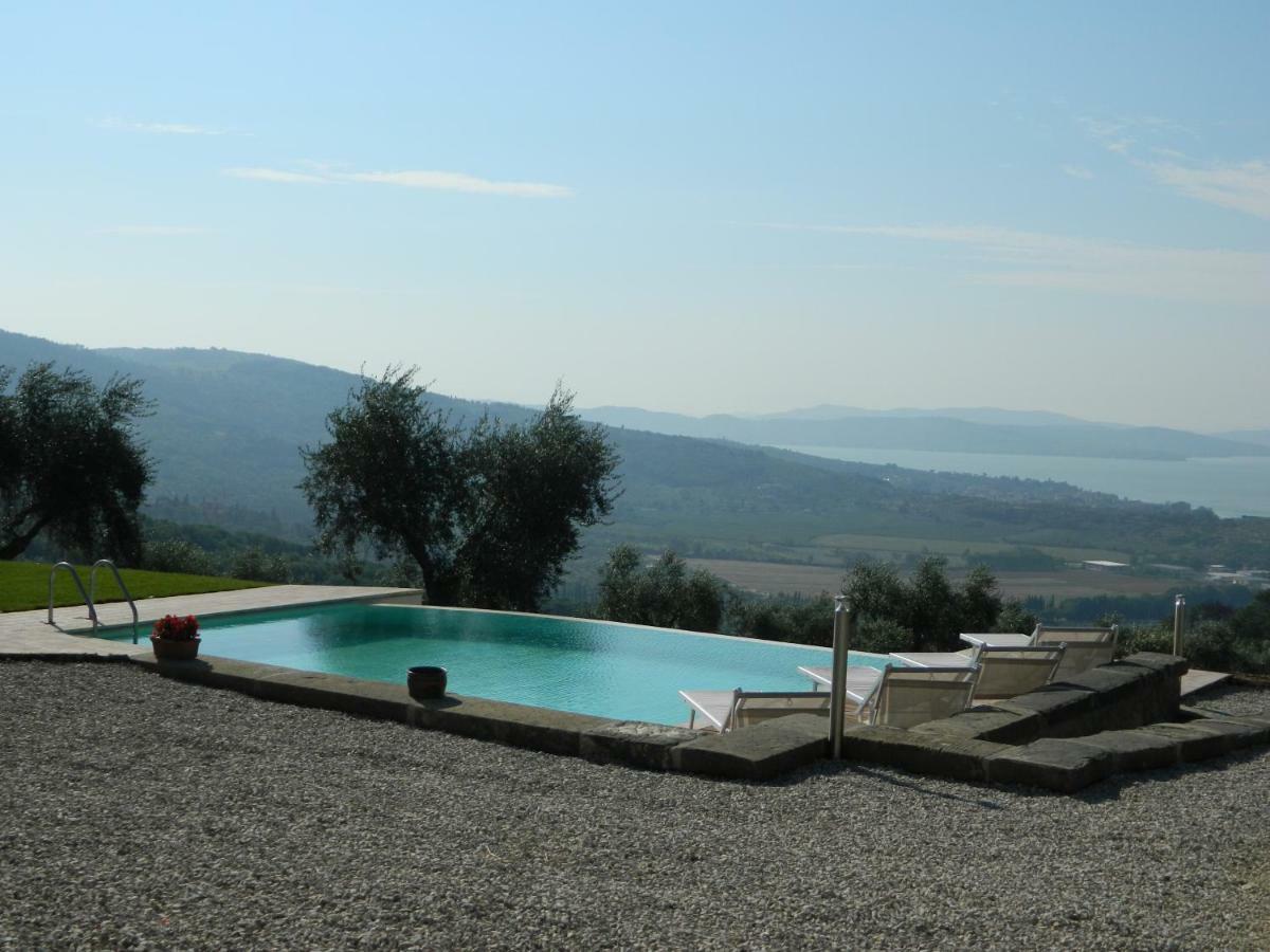 Di Colle In Colle - Country House With Private Pool トゥオーロ・スル・トラジメーノ エクステリア 写真